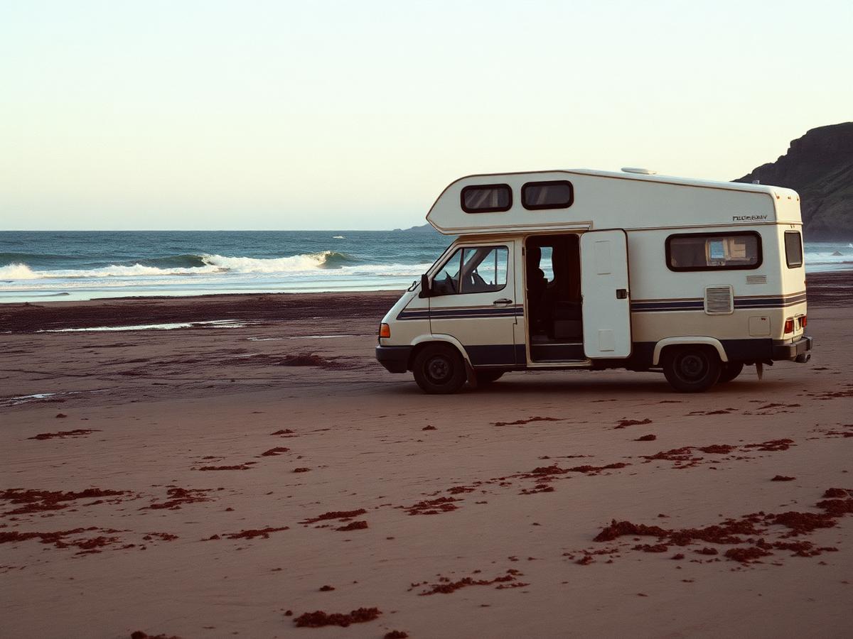 Stellplatz an der Nordsee bei Cuxhaven